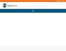 Tablet Screenshot of metrasens.com